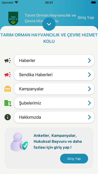 Tarım Orman İş Screenshot
