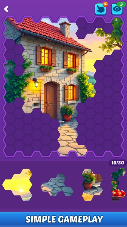 Hexa Jigsaw: Art Puzzles