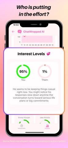 ChatRewind AI - Chat Wrapped iPhone screenshot