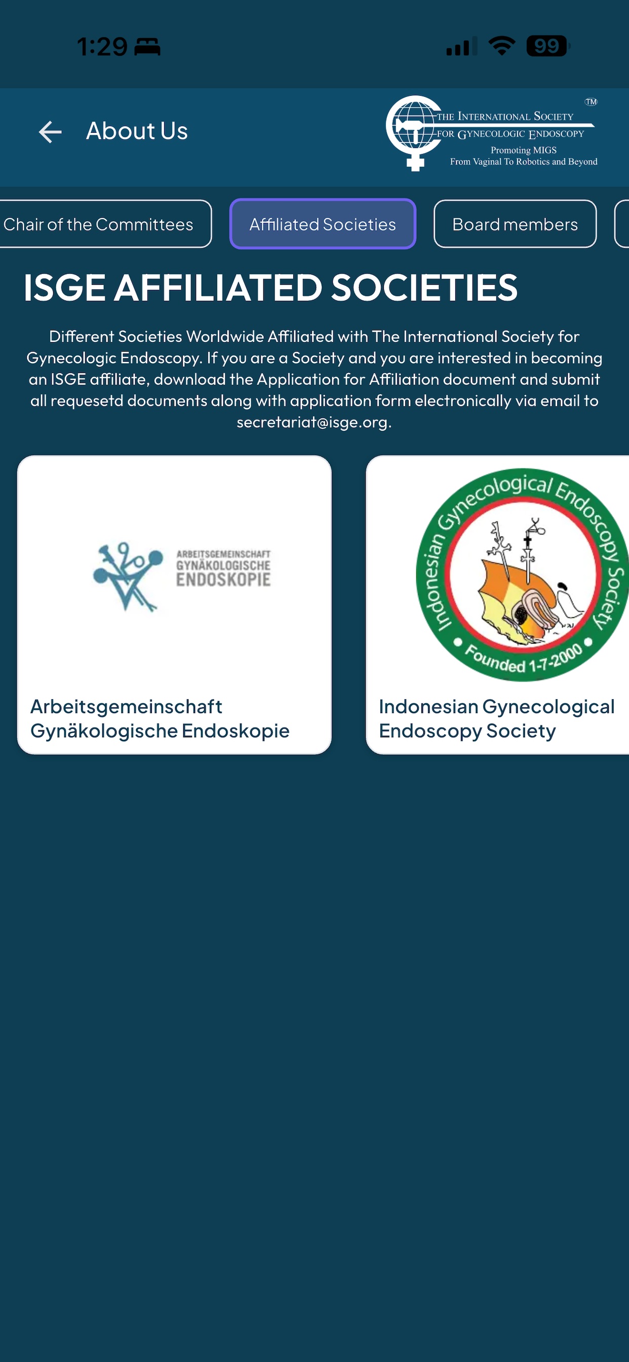 ISGEApp screenshot 5