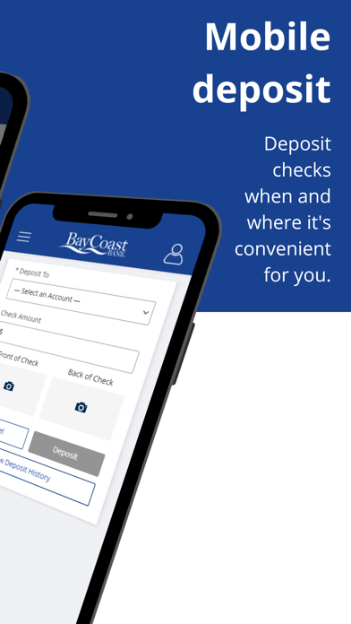 BayCoast Bank Business Mobile Screenshot