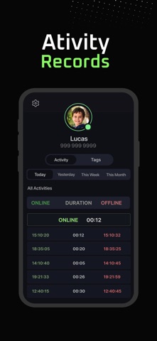 Jin - Last Seen Online Tracker screenshot