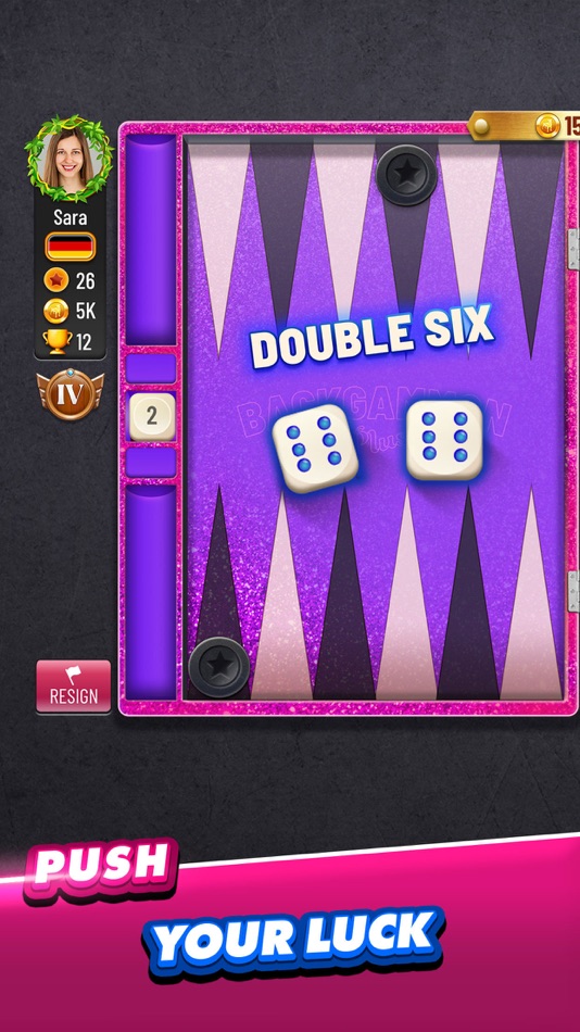 #6. Backgammon Plus - Board Games (iOS) 由: Zynga Inc.