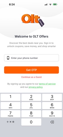 OLT Offers screenshot