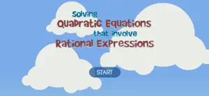 Quadratic Equations - Rat Exp screenshot 1