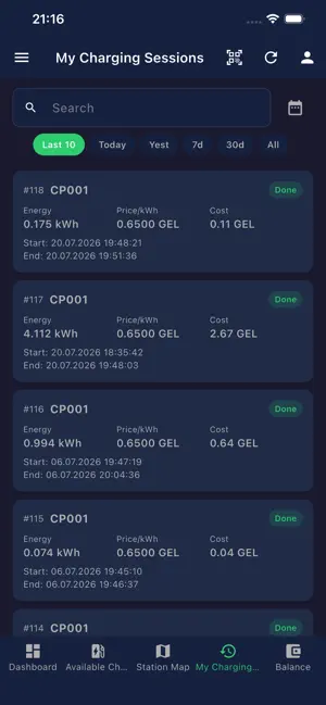 ChargeBox.GE screenshot 4