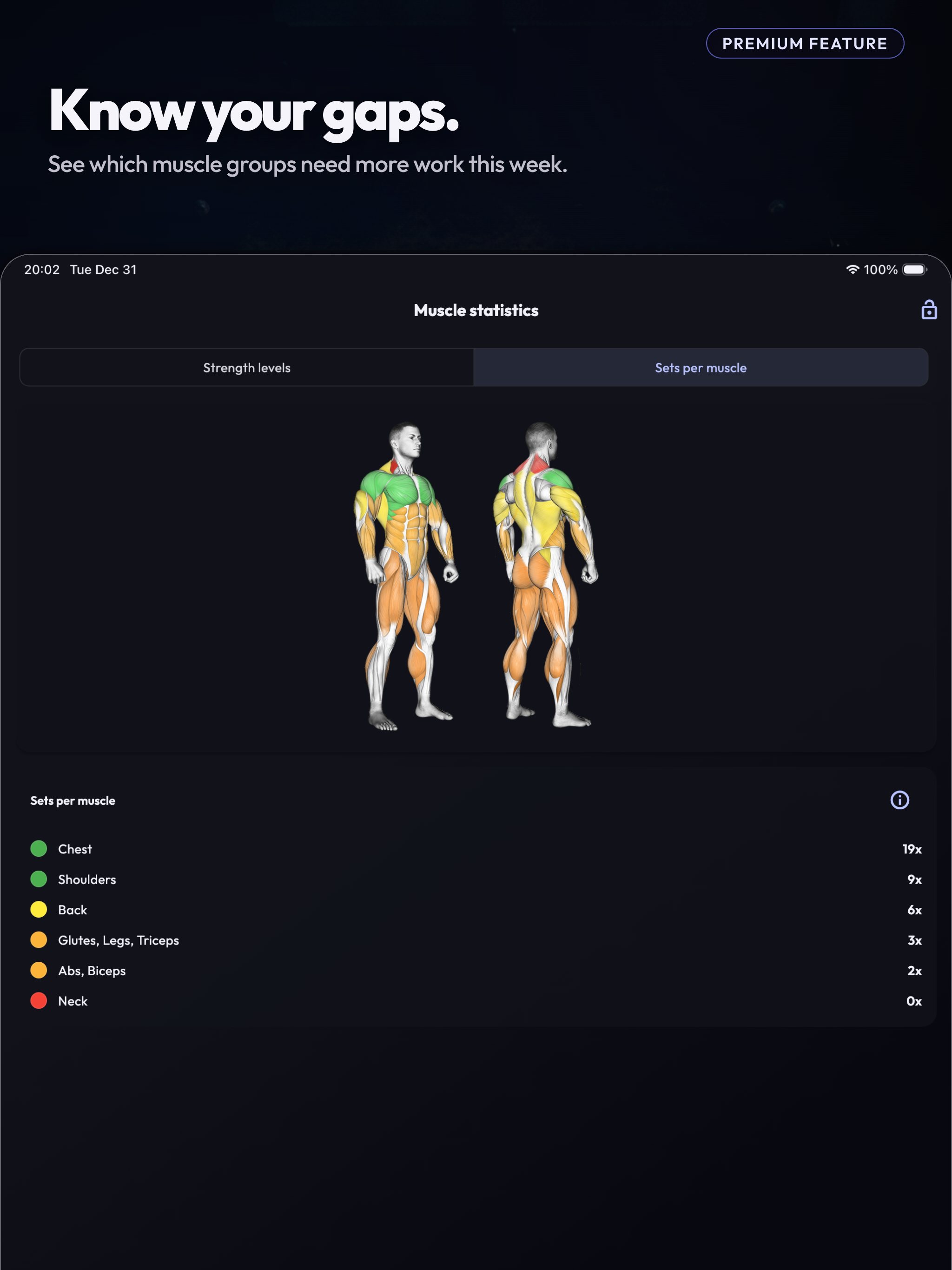 Heft: Workout Strength Tracker screenshot 14