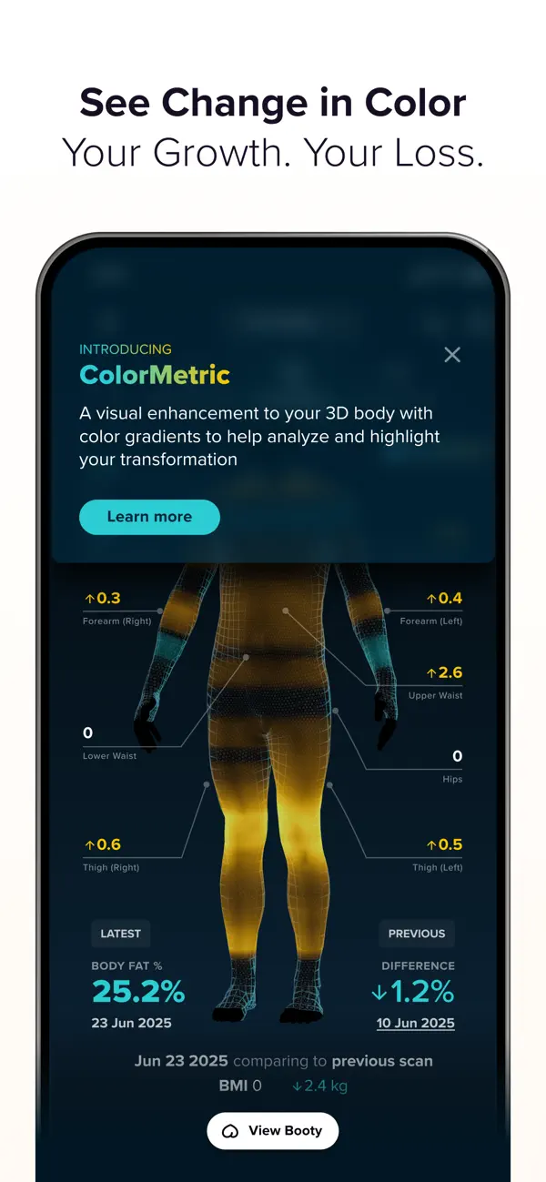 ZOZOFIT: 3D Body Scanner iOS app screenshot showing feature 6