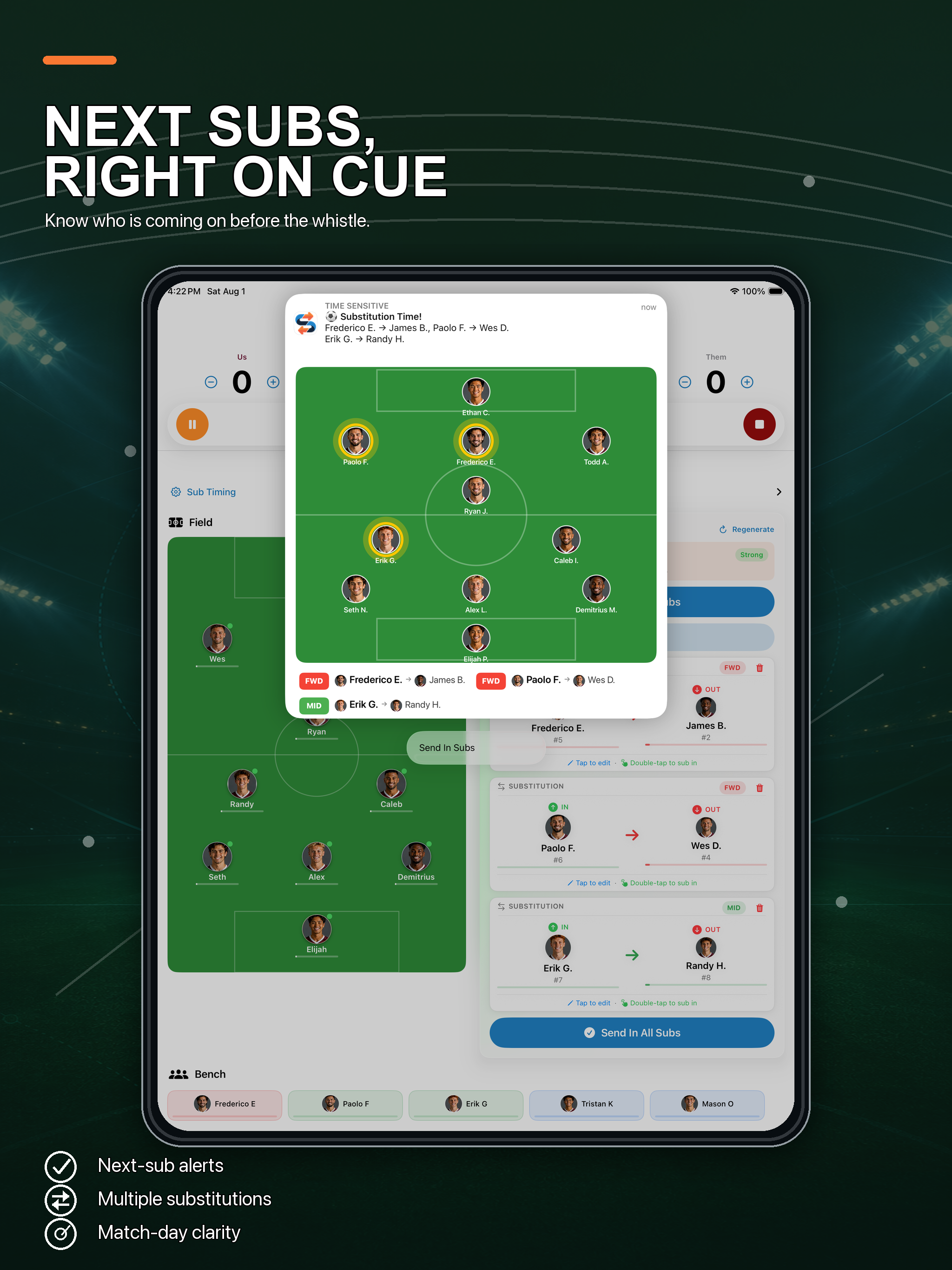 Swapr: Sports Rotation Manager screenshot 17