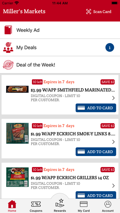 Miller's New Markets Screenshot