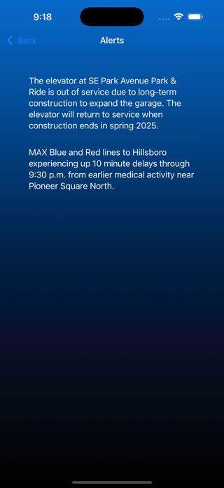 PDX Light Rail Screenshot 6 of 6