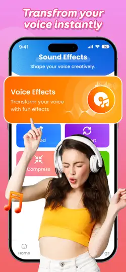 Capture d'écran de Voice Reverse - Audio Editor sur iPhone 6