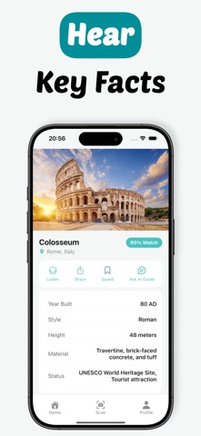 Landmark Identifier: AI Travel iPhone screenshot