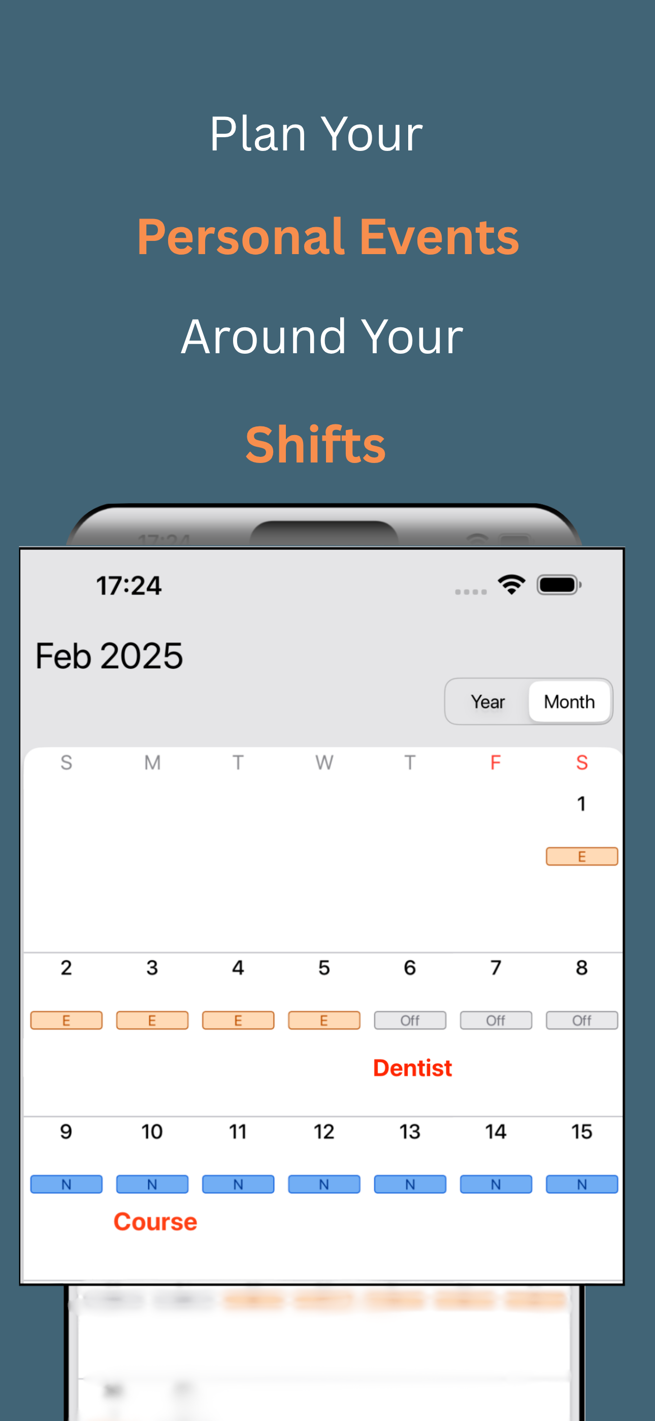 Shift Calendar - Zam Calendar