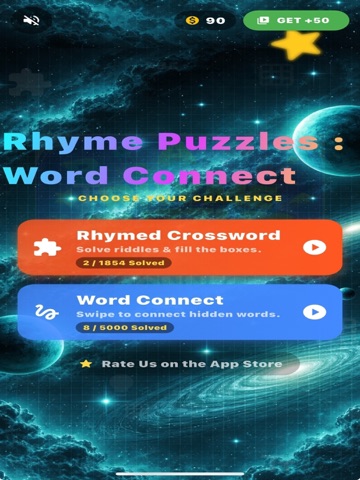 Rhyme Puzzles : Word Connect