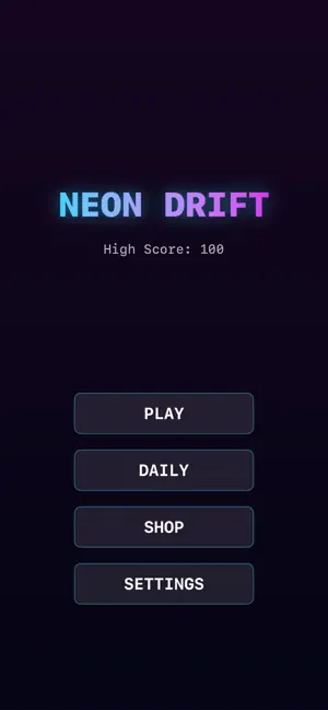 Neon Drifter screenshot 1