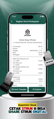 Kasmini Stok App Store preview screenshot 4