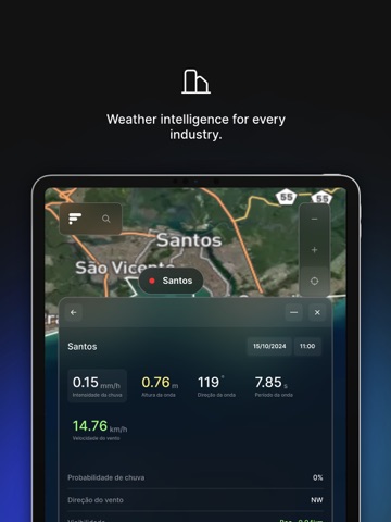 FieldPRO - Hyperlocal weather iPad screenshot