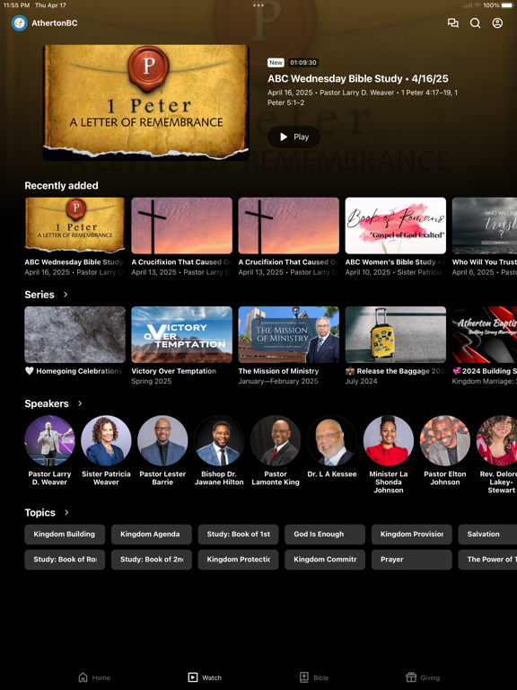 Screenshot #5 pour Atherton Baptist Church