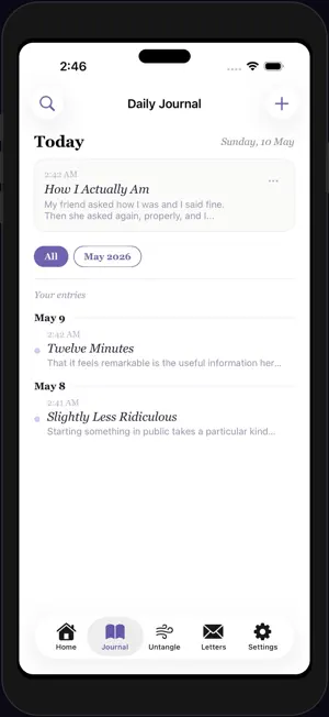 Bodha: Journal screenshot 3