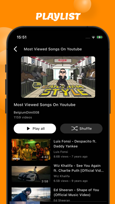 OneTube: Music & Video Player Screenshot