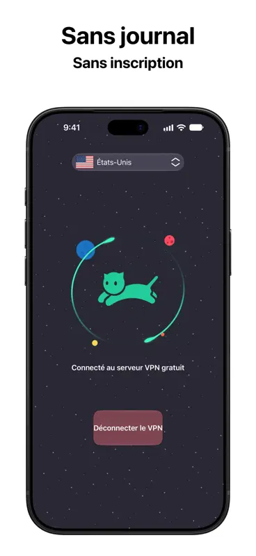 VPN cat: Rapide Illimité screenshot 2 of 3
