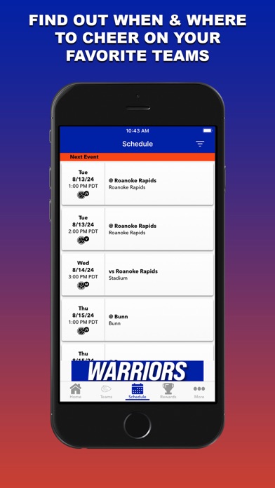 Louisburg Athletics Screenshot
