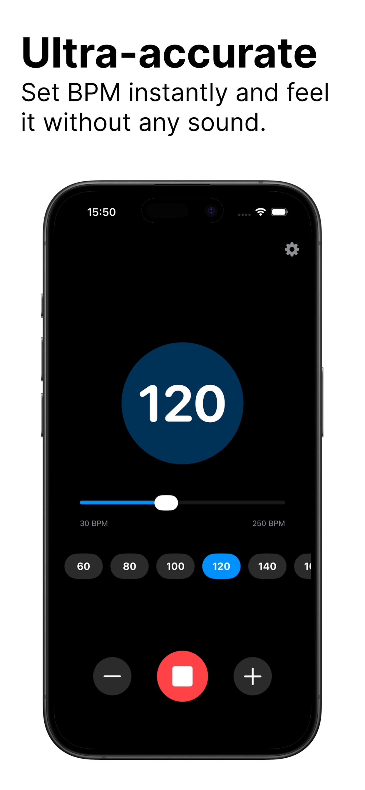 Pulse: Metronome Haptic+Quiet