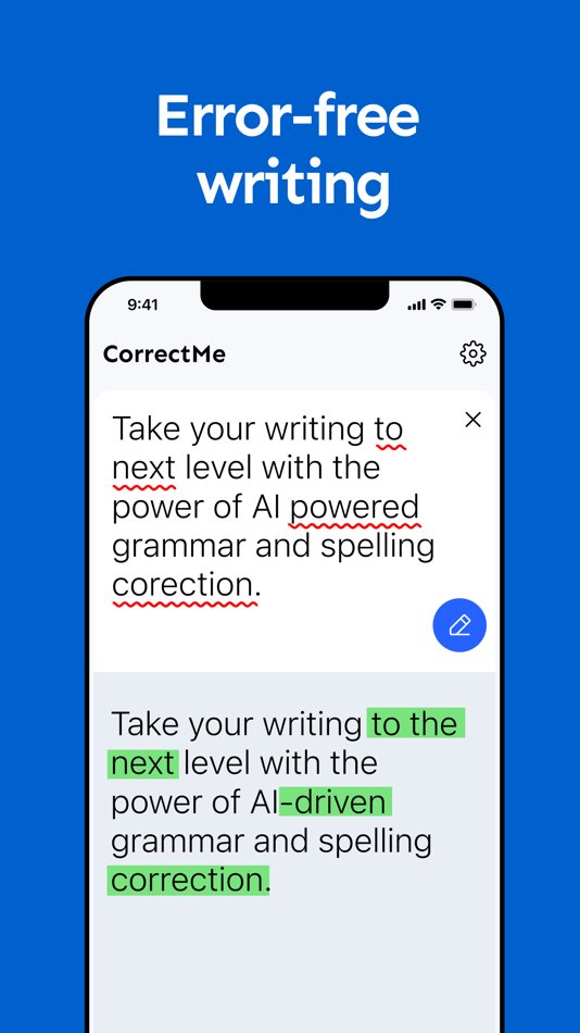 #4. Correct me: AI writing helper (macOS) 来自: Anna Tikanova
