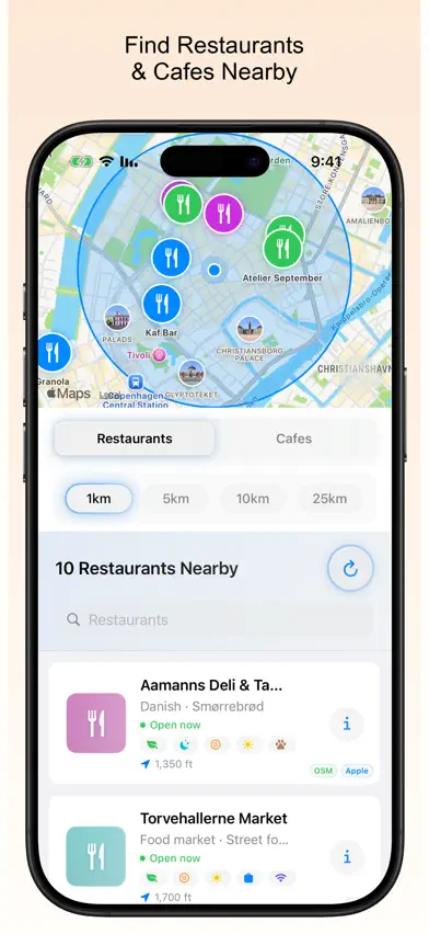 NearEats: Restaurant Finder screenshot 1