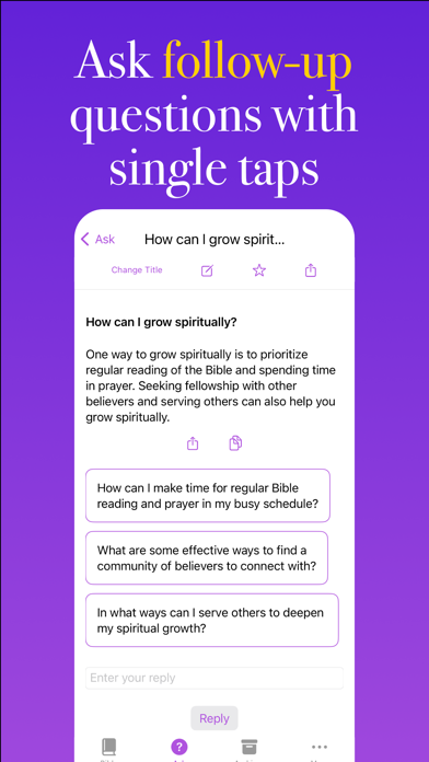 Bible Ace - AI Bible Chat Screenshot