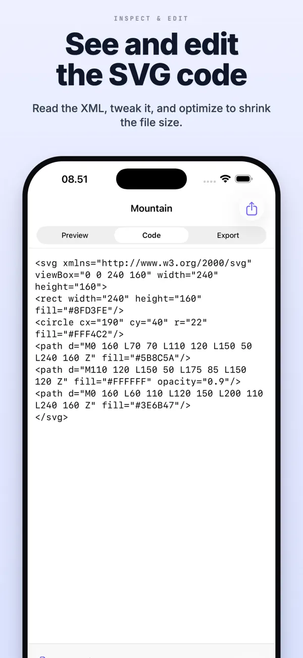 #4. SVG Converter & Viewer (iOS) Göre: Alex Gameli Heyman