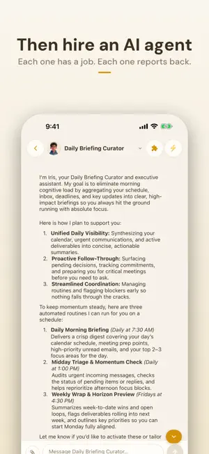 Iris AI: Assistant & Agents screenshot 2