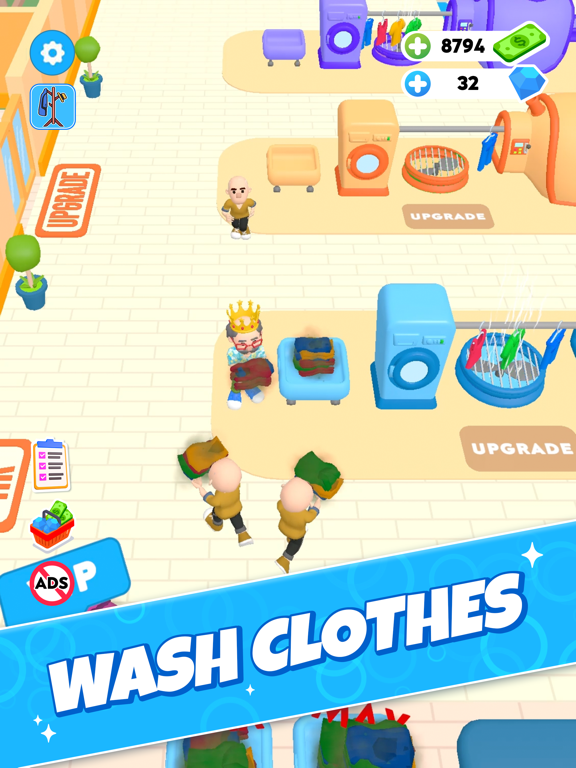 Laundry Rush - Idle Gameのおすすめ画像1