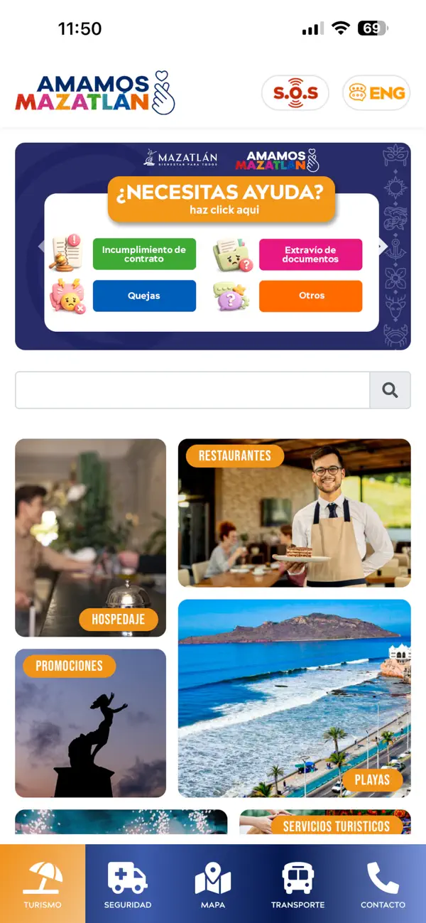 Screenshot #1 pour Amamos Mazatlán