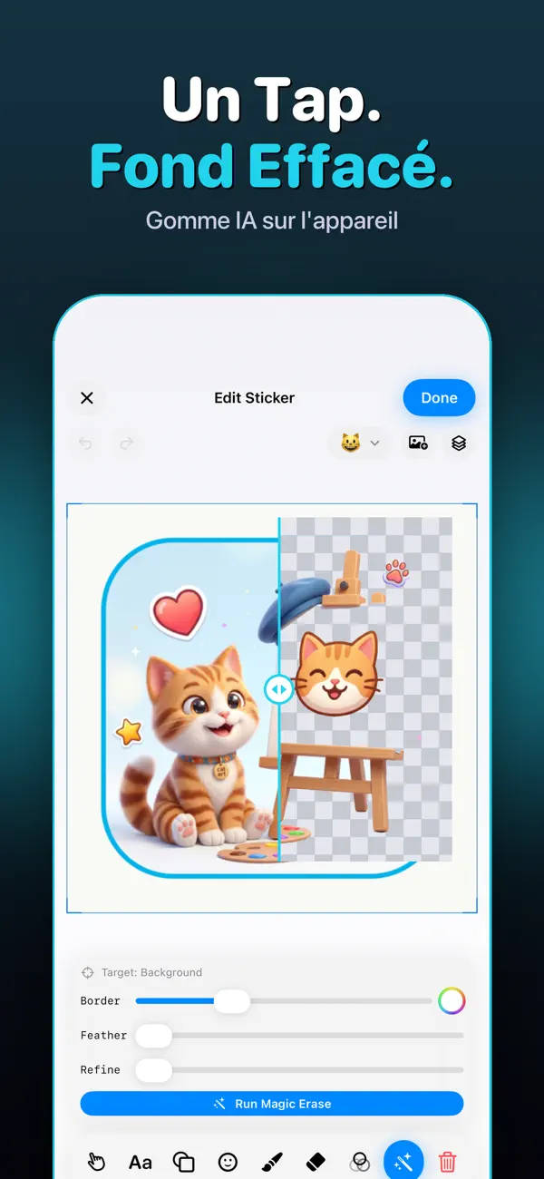 Screenshot #2 pour StickFun: Créateur Stickers