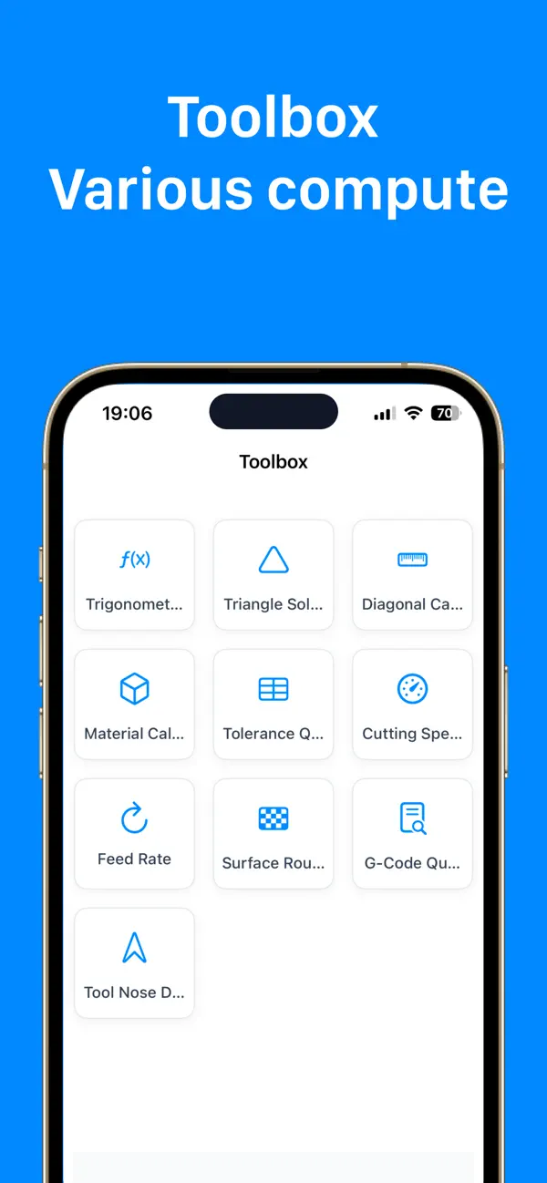 #4. CNC Lathe Calculator & Program (iOS) Podle: 小玲 王