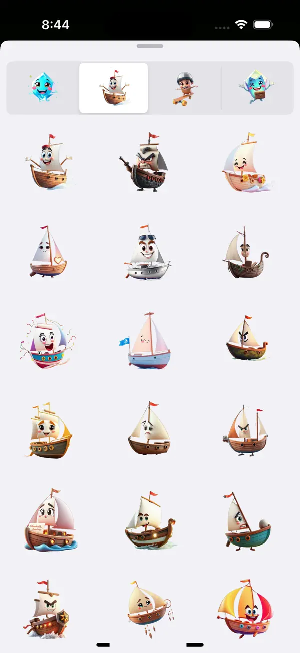 Screenshot #2 pour ShinyGems Sticker Set
