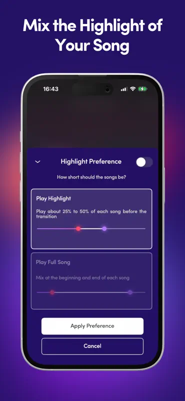 Offtrack: AI DJ Mixer screenshot 4 of 8