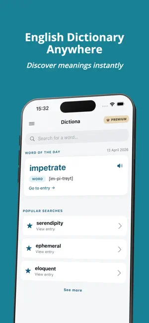 Dictiona: English Dictionary screenshot 1