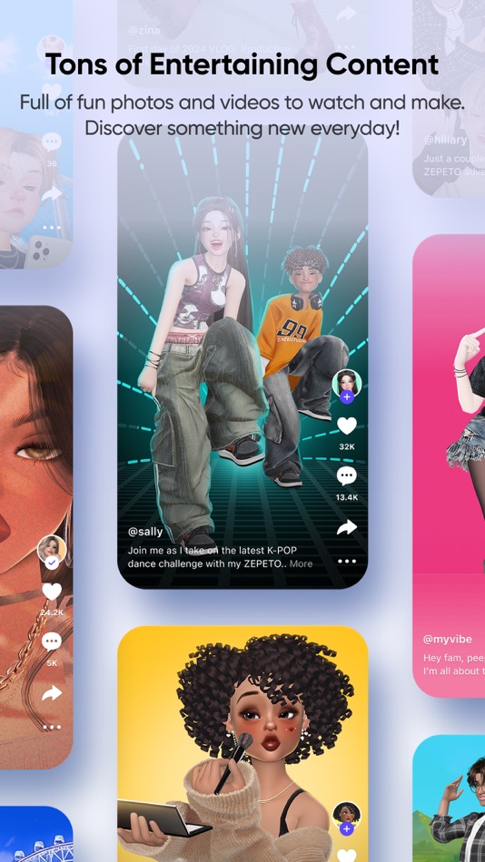 #6. ZEPETO: Avatar, Connect & Live (iOS) 由: NAVER Z Corporation