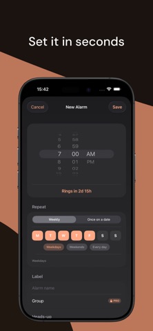 Punctual: Smart Alarm Clock Screenshot 6 of 8