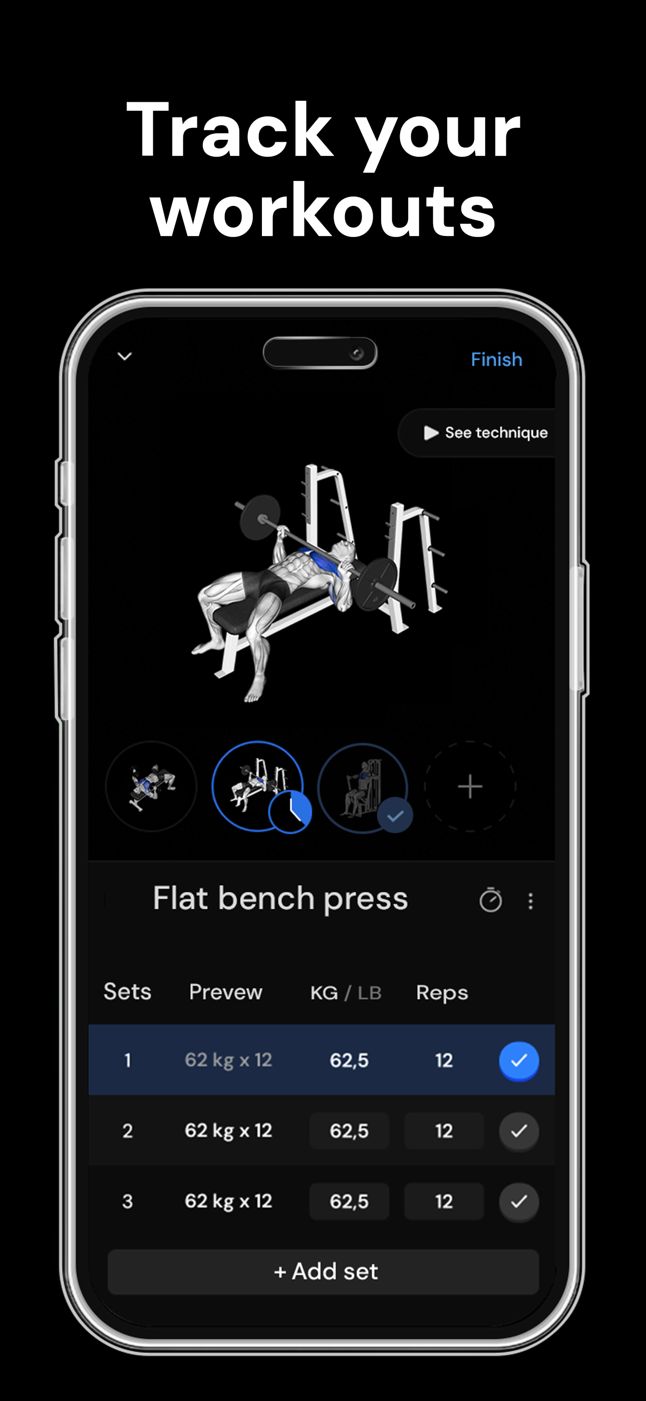 Symmetry: AI Gym Workout Log screenshot 3