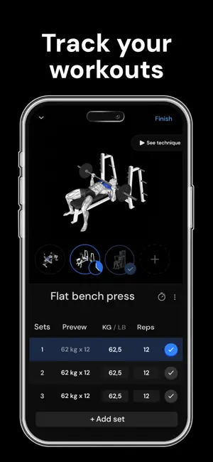 Symmetry: AI Gym Workout Log screenshot 3