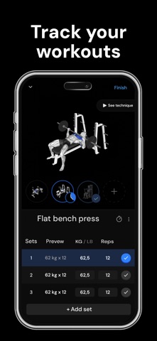 Symmetry: AI Gym Workout Log App Store preview screenshot 3