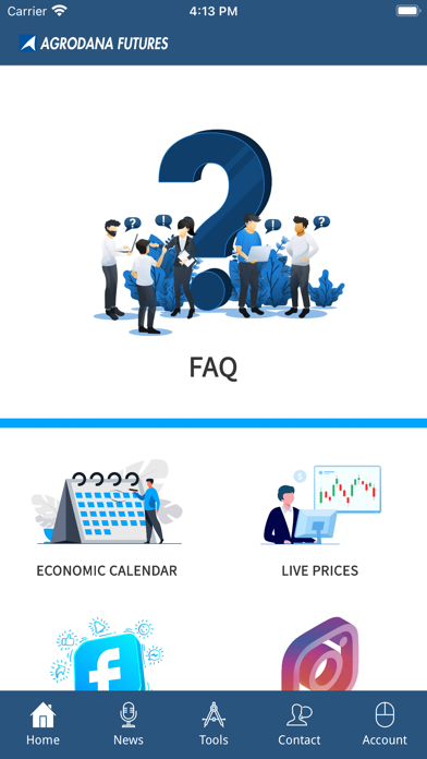 Agrodana Futures News Screenshot