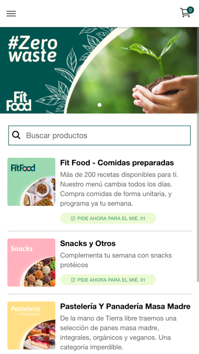 Fit Food Market Screenshot