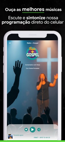 Rádio + Gospel screenshot