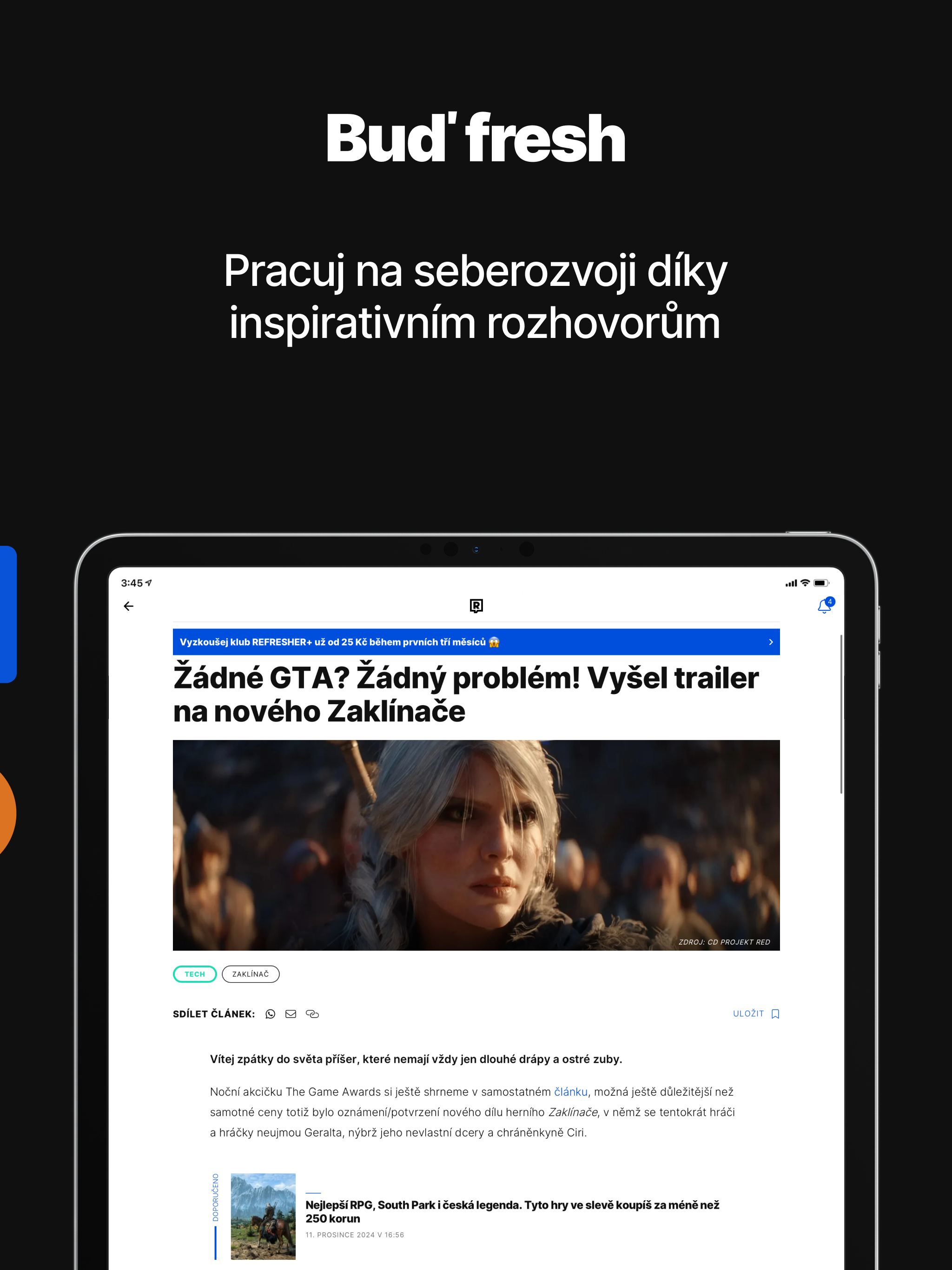 Refresher Česko