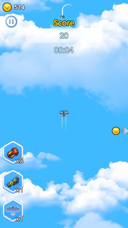 #2. Thunder Pegasus-space fight (iOS) 由: YU Ka Ying